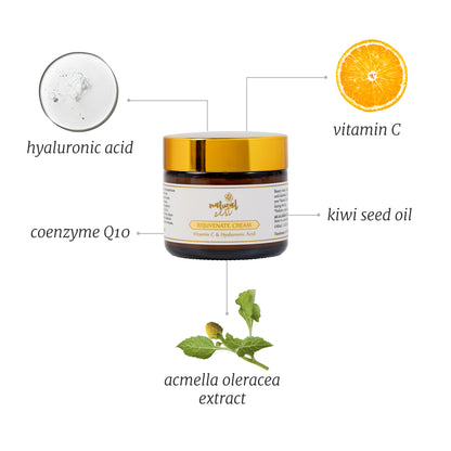 Rejuvenating Vitamin C &amp; Hyaluronic Acid Anti-aging Face Cream 15g Trial size