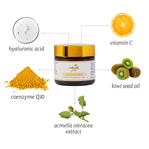 Rejuvenating Vitamin C &amp; Hyaluronic Acid Anti-ageing Face Cream